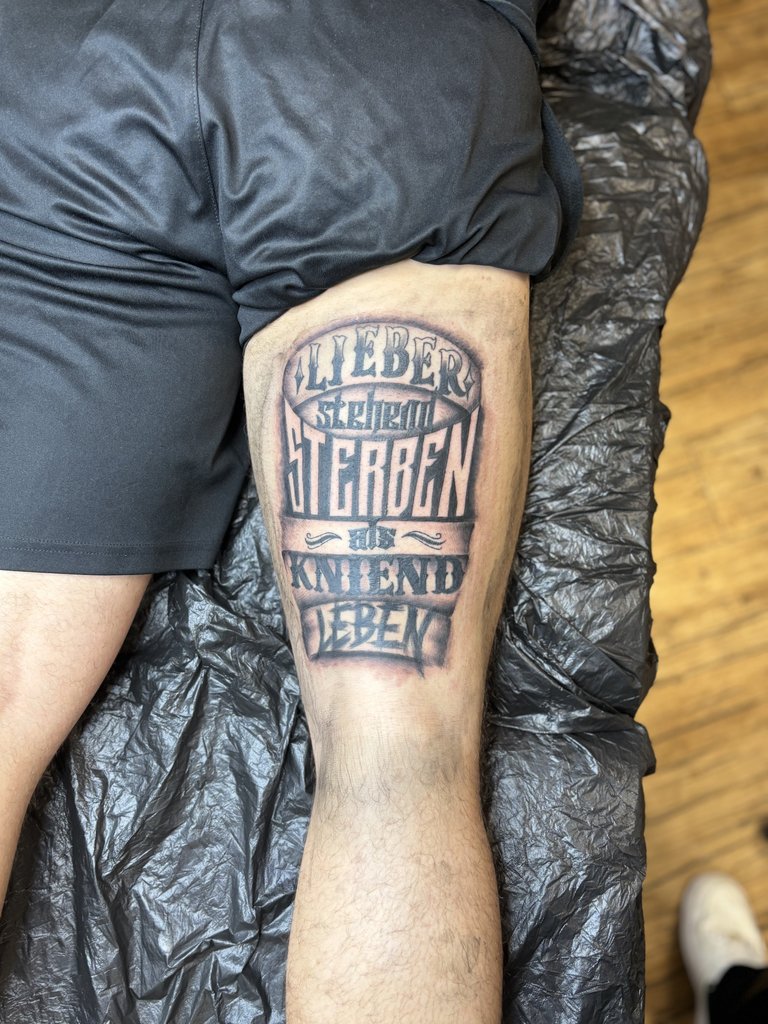 Paul's Work - Arm Tattoo