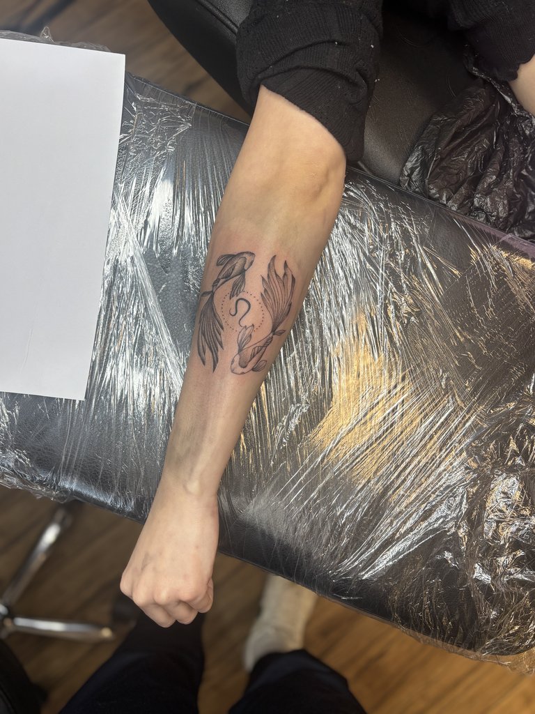 Paul's Work - Leg Tattoo