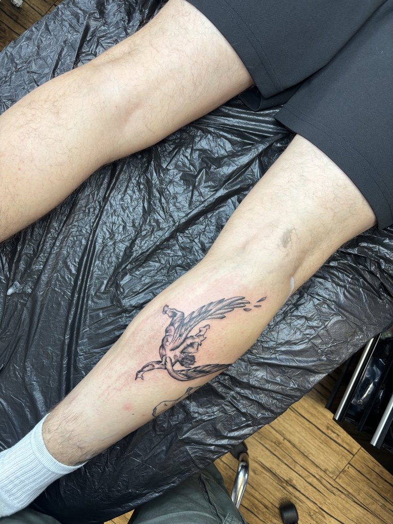 Paul's Work - Shoulder Tattoo